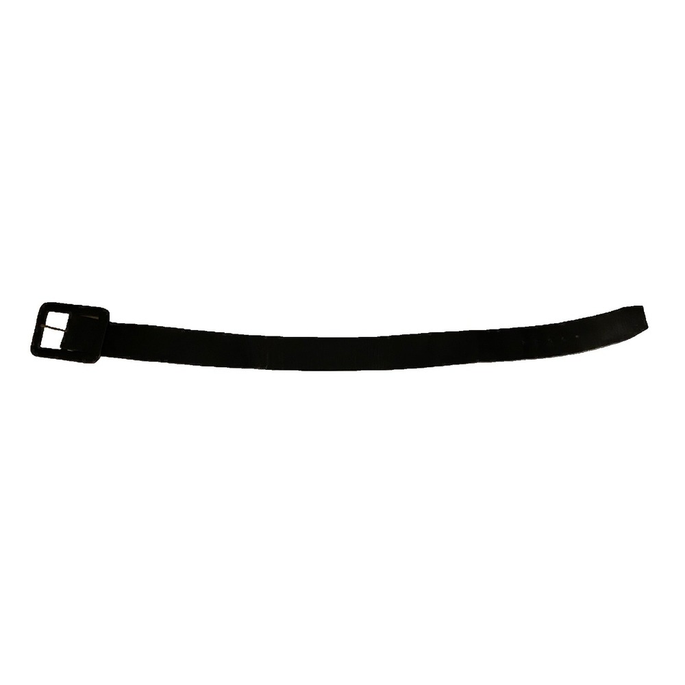 Vintage Black Wide Leather Calderon Belt 7947 Size‎ 26 With Leather Belt Buckle